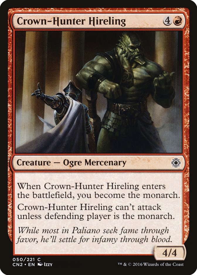 Crown-Hunter Hireling [Conspiracy: Take the Crown]
